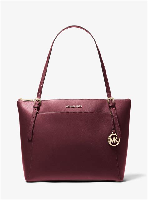 michael kors tas voyager|Michael Kors voyager tote merlot.